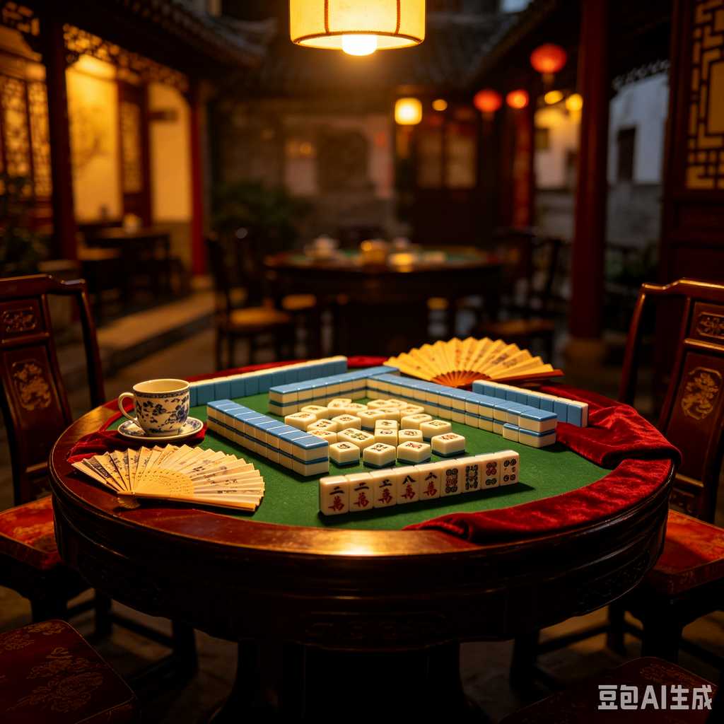 chinese style mahjong set