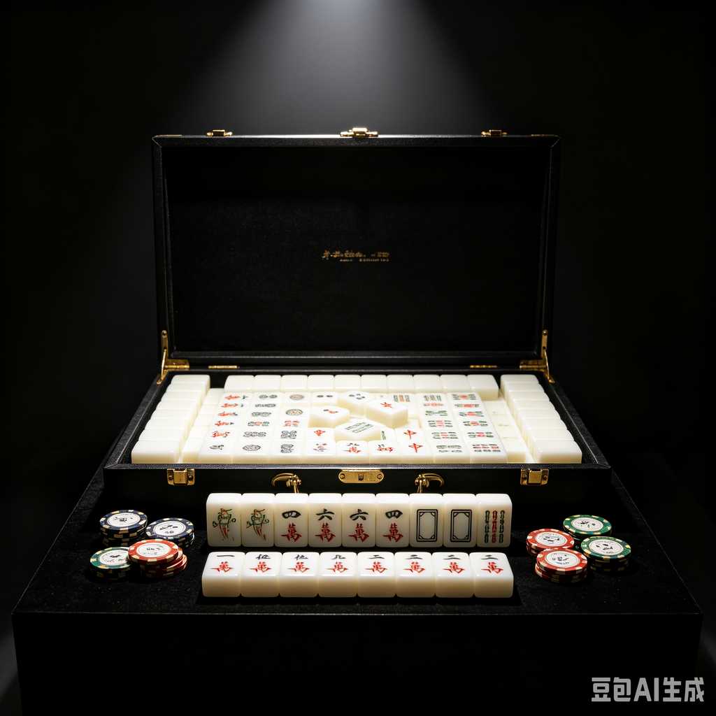 unique text mahjong tiles design