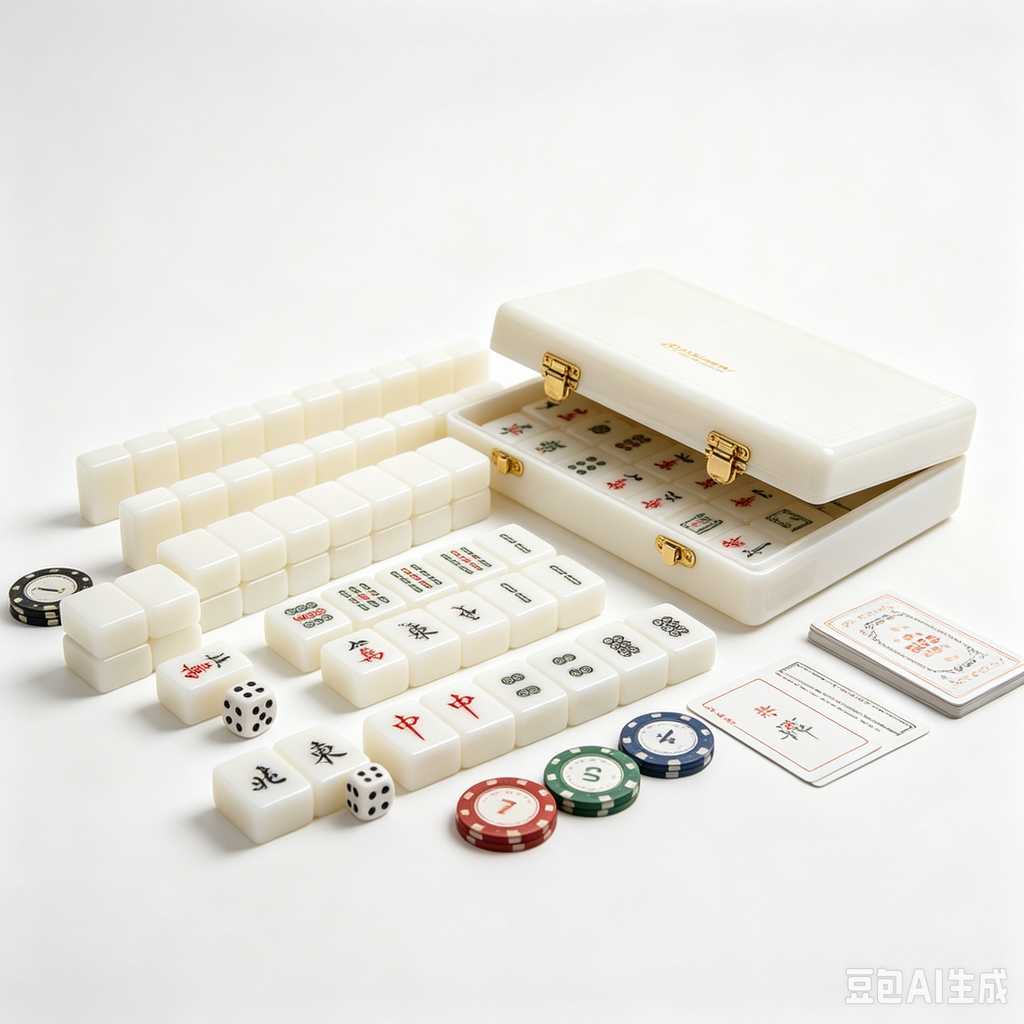 hd printed mahjong set