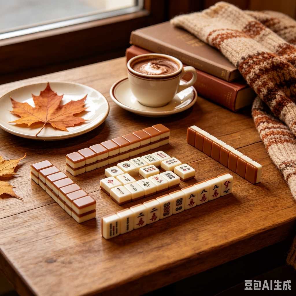 vintage gift mahjong set